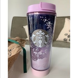 NWT Starbucks Limited Edition Sakura Light Up Tumbler